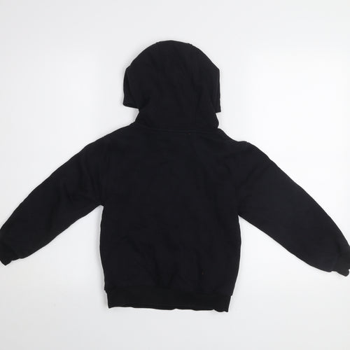 Nike Boys Black Pullover Hoodie 5-6 Years Fleece Hooded Sweatshirt