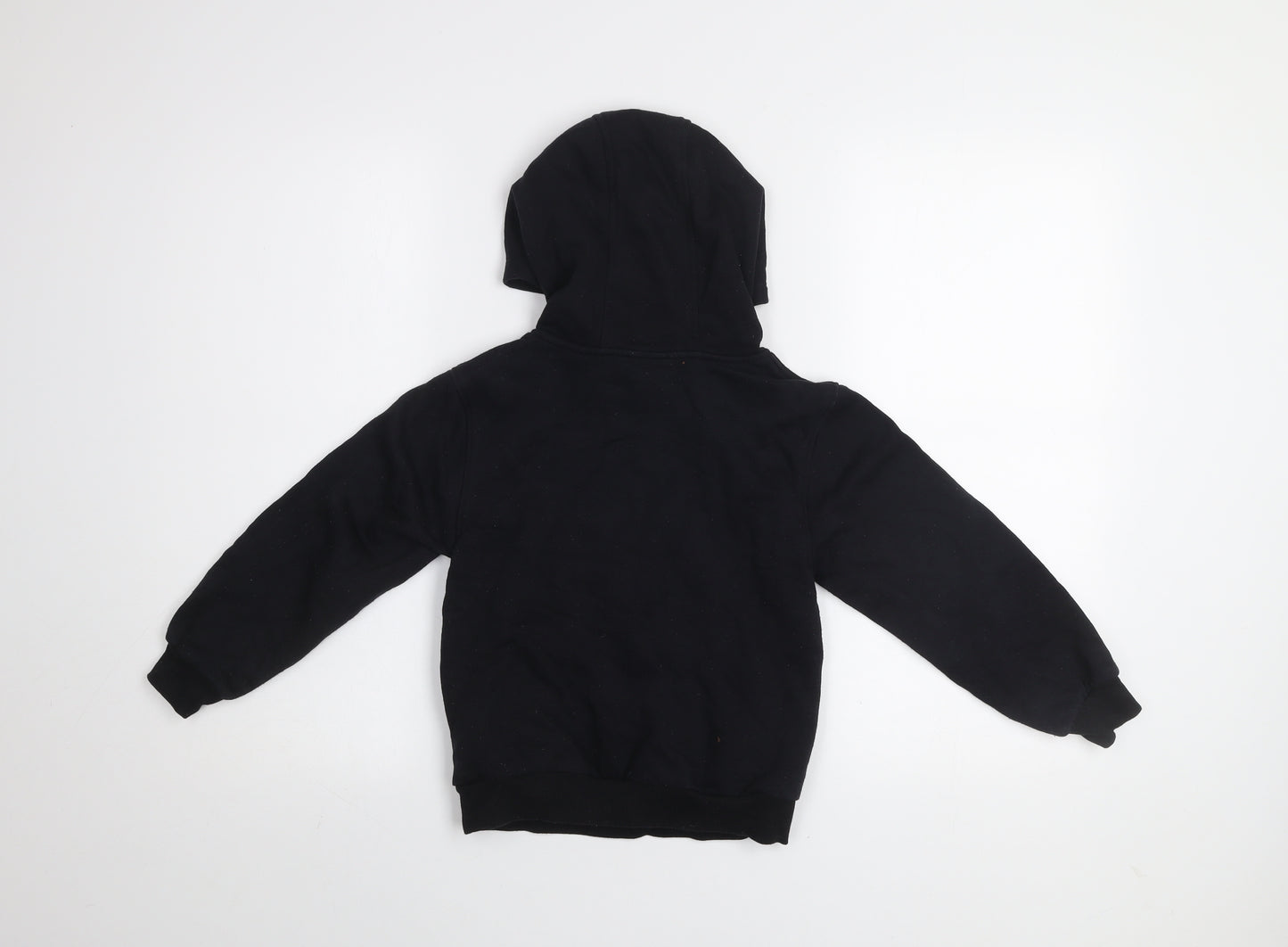 Nike Boys Black Pullover Hoodie 5-6 Years Fleece Hooded Sweatshirt