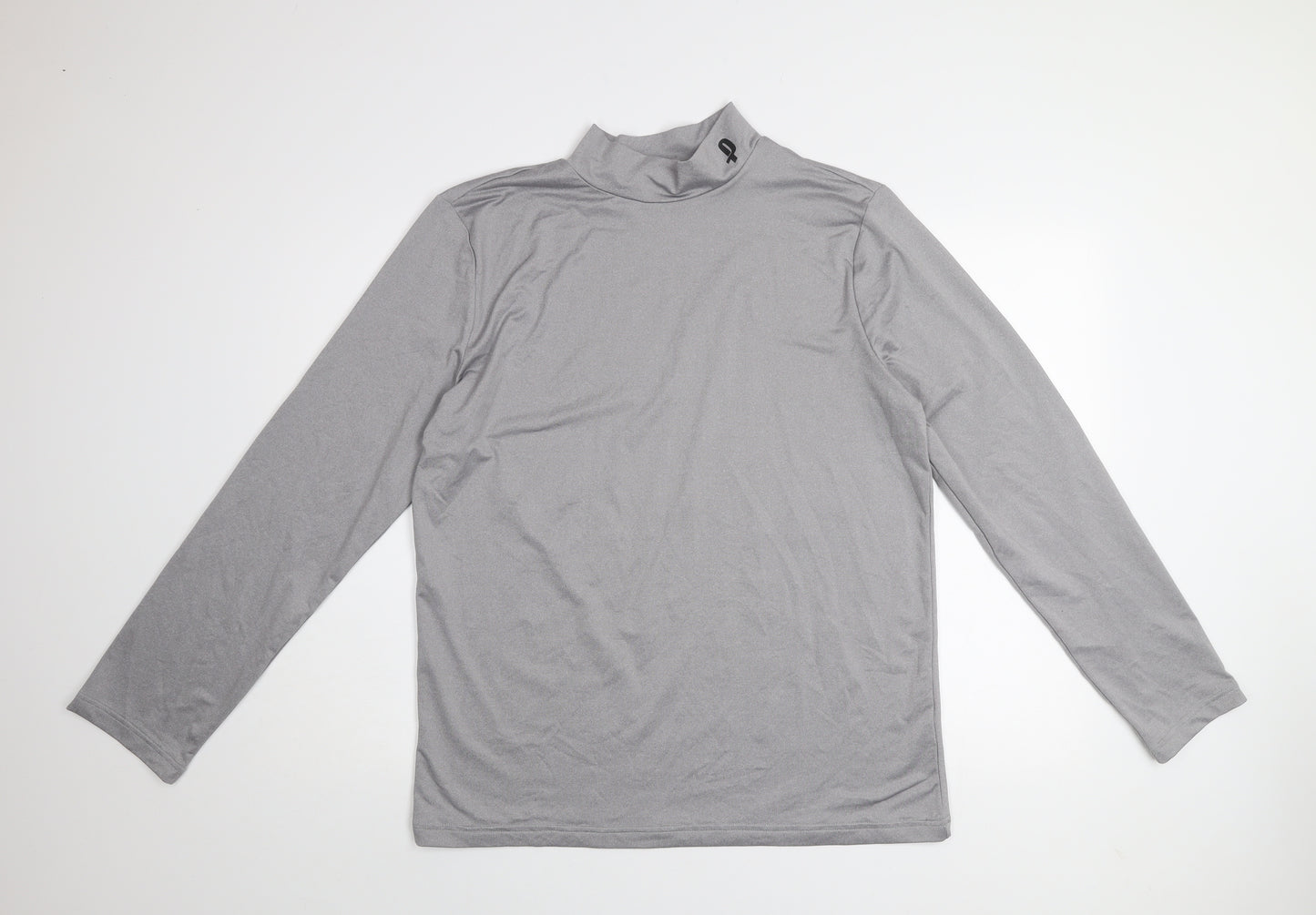 Penn Men’s Grey XL Long Sleeve Mock Neck Performance Top