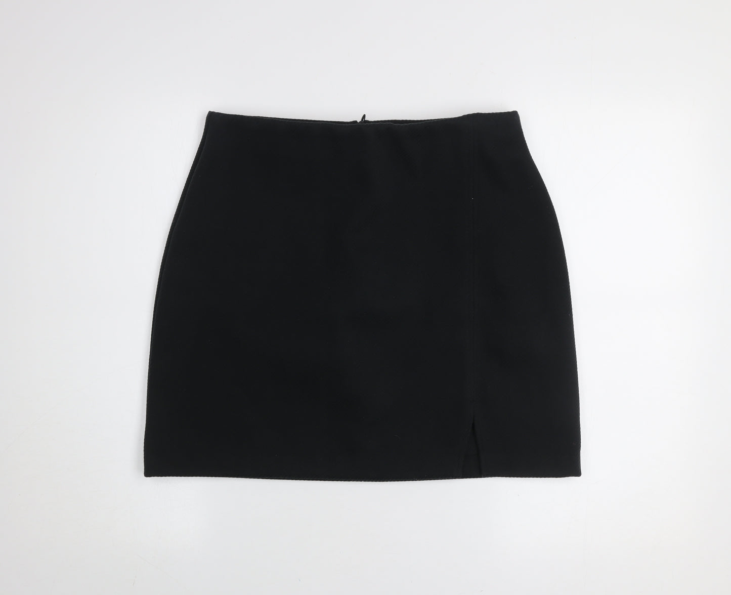 Dunnes Women's Black Pencil Skirt Size 12 Workwear Stretch