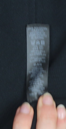 Dunnes Women's Black Pencil Skirt Size 12 Workwear Stretch