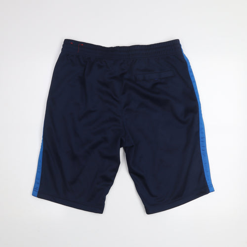 Nike Air Men's Navy Blue Athletic Shorts Size L Polyester