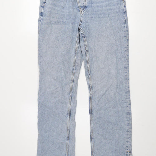 Primark Women’s Blue Light Wash Straight Leg Denim Jeans Size 10