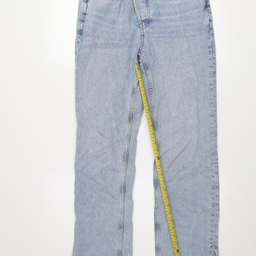 Primark Women’s Blue Light Wash Straight Leg Denim Jeans Size 10