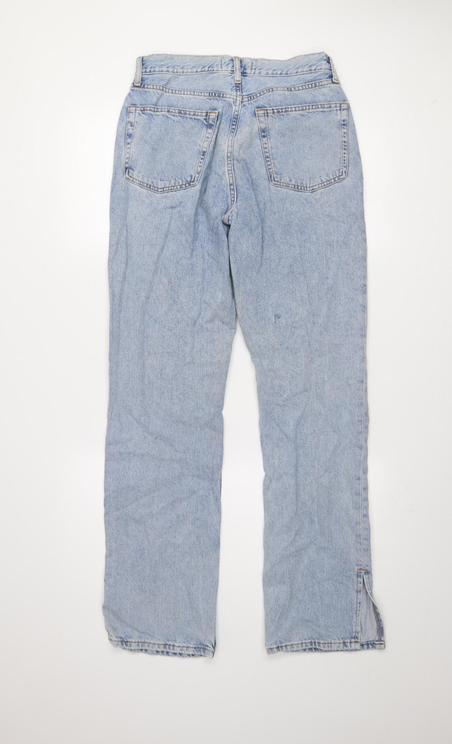 Primark Women’s Blue Light Wash Straight Leg Denim Jeans Size 10
