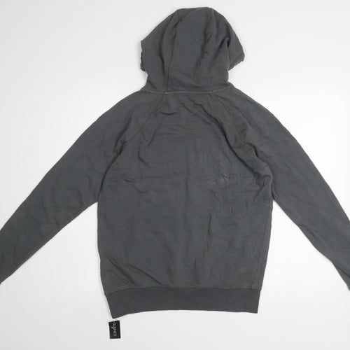 Dunnes Stores Men’s Grey Pullover Hoodie XS Long Island Print