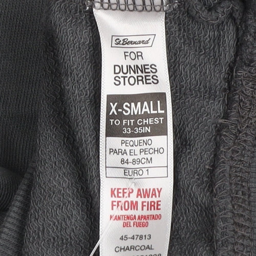 Dunnes Stores Men’s Grey Pullover Hoodie XS Long Island Print