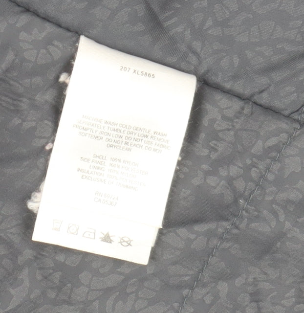 Columbia Men's Red Grey Sport Puffer Jacket Size S