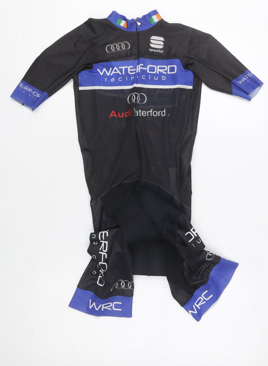 Sportful Men's Black Cycling Bib Shorts Suit S Compression Fit