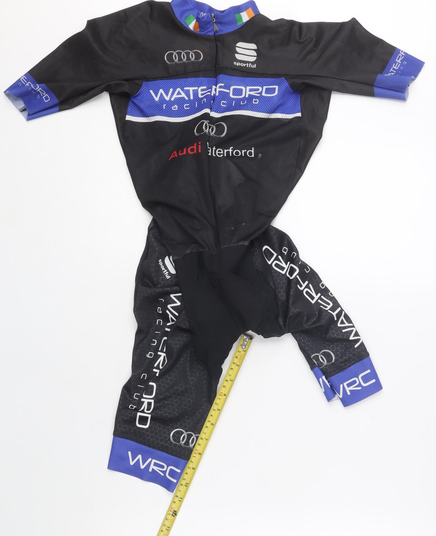 Sportful Men's Black Cycling Bib Shorts Suit S Compression Fit