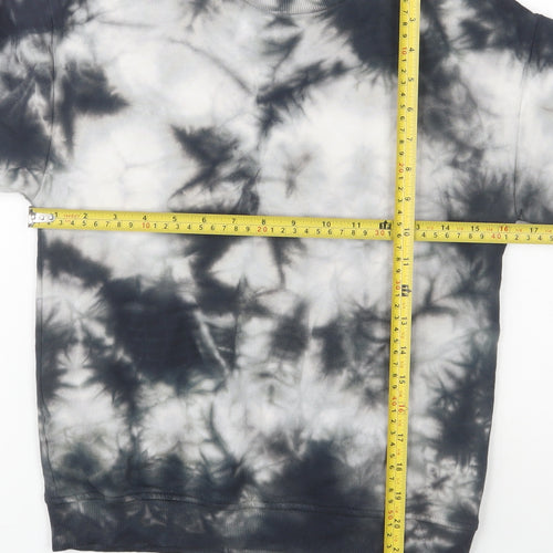Next Boys Multicoloured Tie-Dye Cotton Pullover Sweatshirt 8 Years