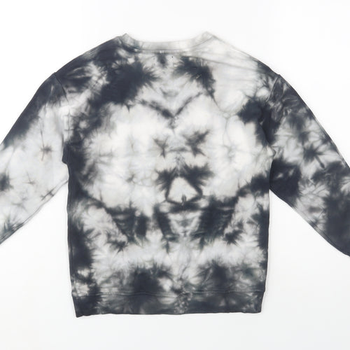 Next Boys Multicoloured Tie-Dye Cotton Pullover Sweatshirt 8 Years