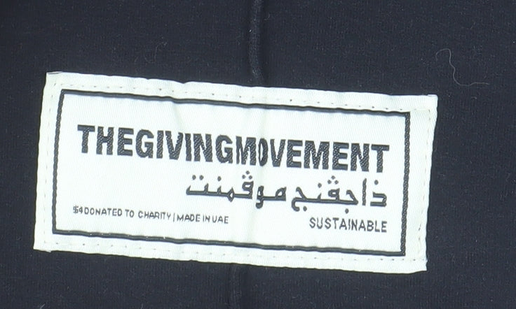 The Giving Movement Men's Black M Jogger Activewear Trousers