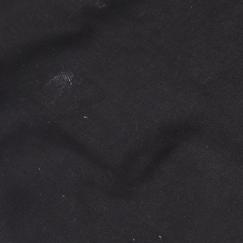 Topshop Men Black Baxter Regular Straight Jeans W36 L32