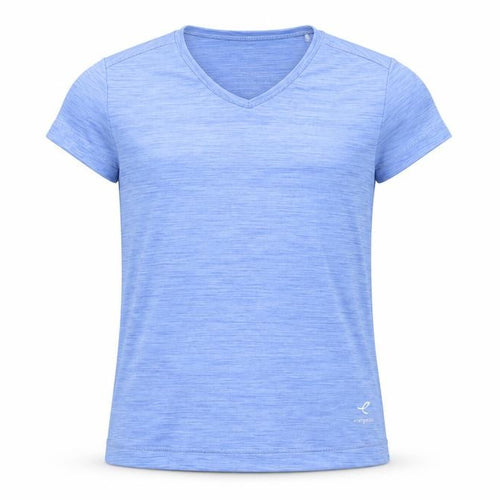Energetics Boys Blue Short Sleeve V-Neck Activewear T-Shirt Size 128