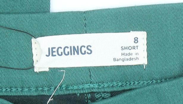 Marks and Spencer Women’s Green High Rise Jeggings Size 8 Short