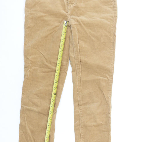 LOFT Women’s Beige Corduroy Skinny Chino Trousers Size 4