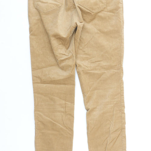 LOFT Women’s Beige Corduroy Skinny Chino Trousers Size 4