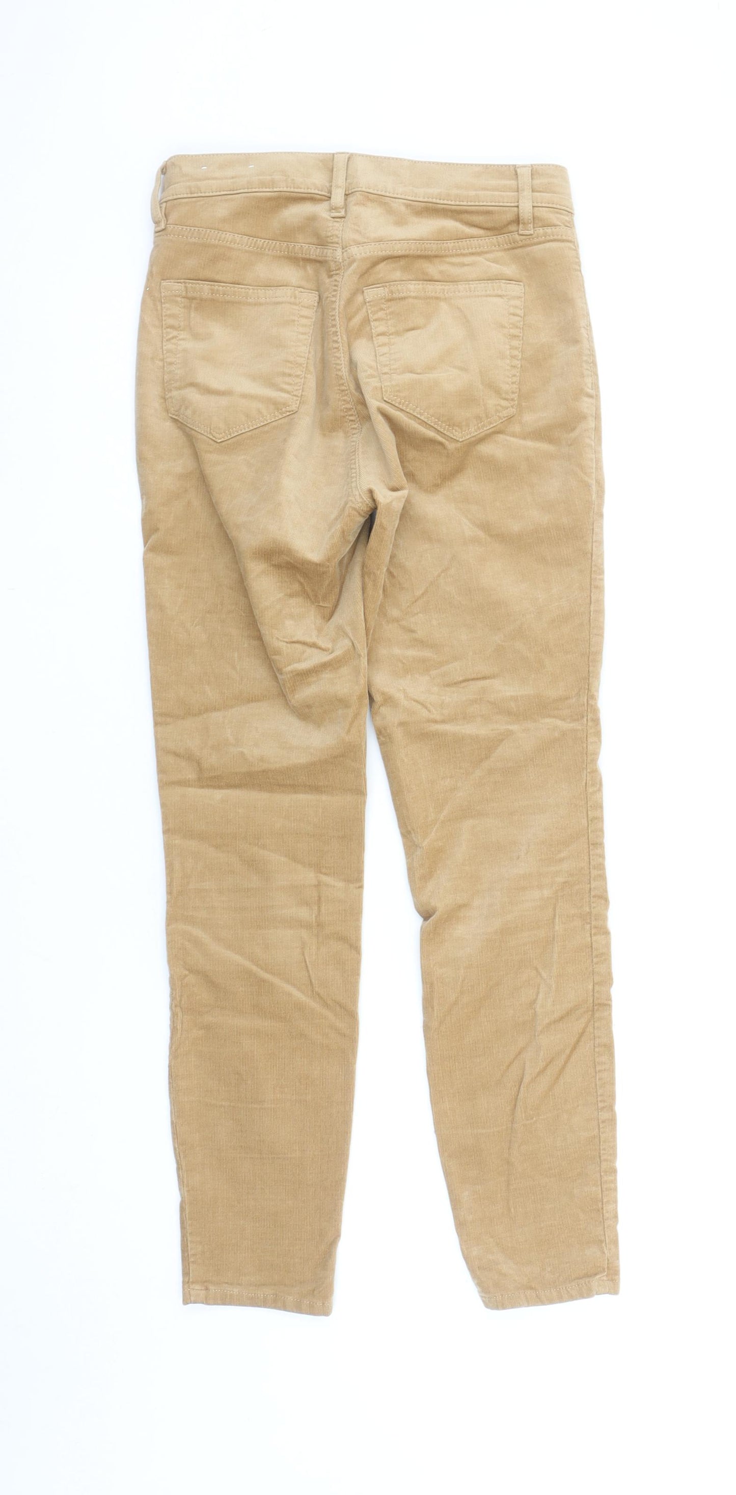 LOFT Women’s Beige Corduroy Skinny Chino Trousers Size 4