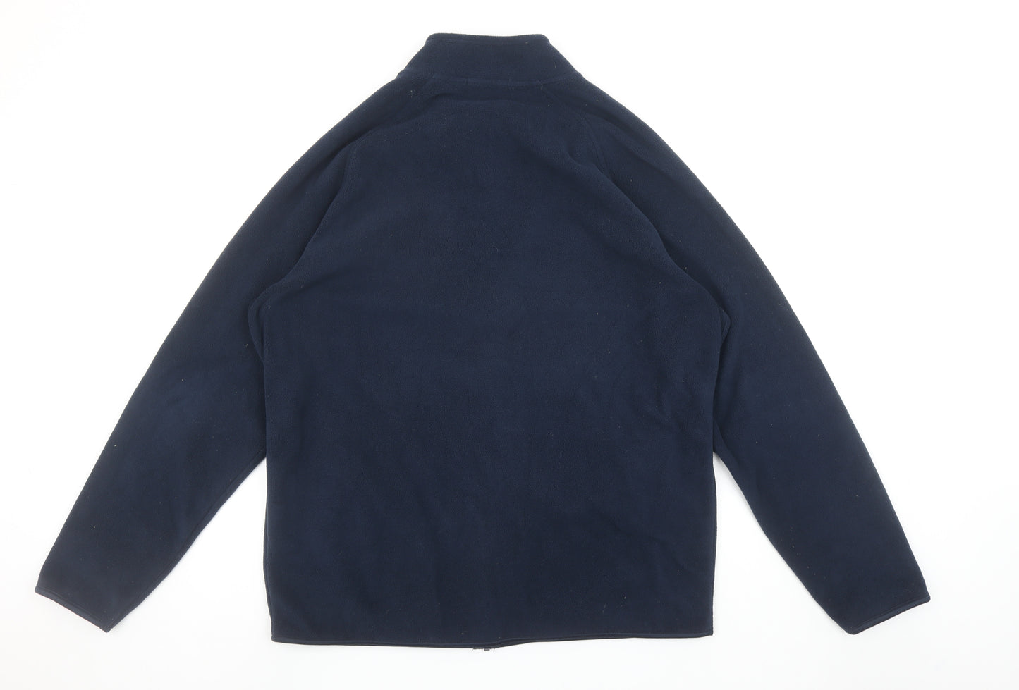 Dunnes Stores Men’s Navy 2XL Fleece Full Zip Basic Jacket