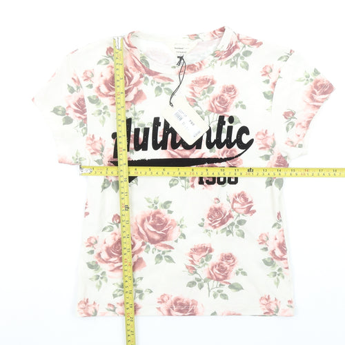 River Island Women’s Multicoloured Floral Relaxed T-Shirt UK14