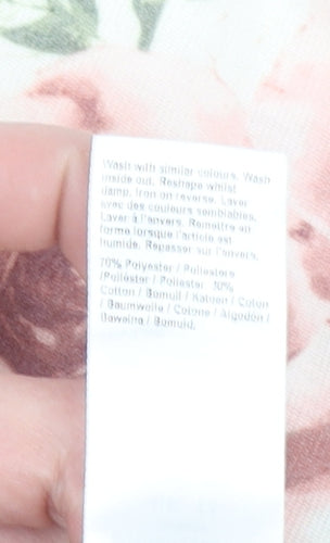 River Island Women’s Multicoloured Floral Relaxed T-Shirt UK14