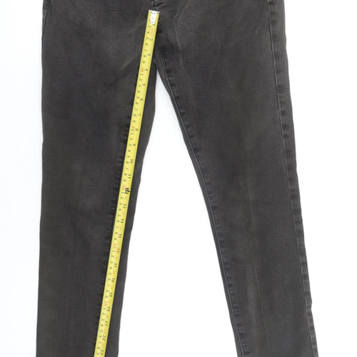 Connor Unisex Black Skinny Jeans Size 32 Slim Fit Denim