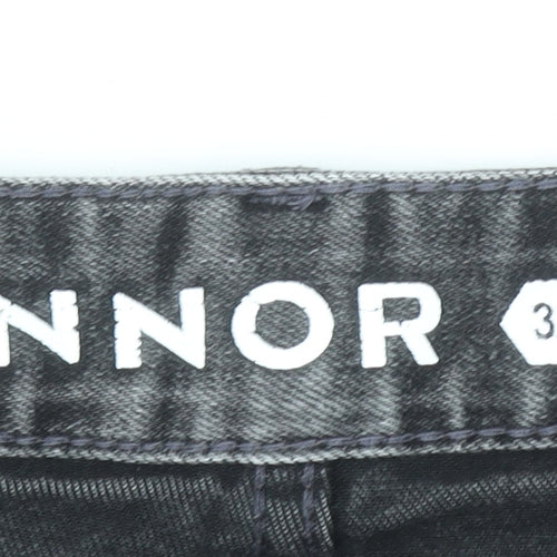 Connor Unisex Black Skinny Jeans Size 32 Slim Fit Denim