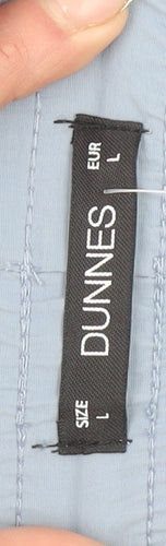 Dunnes Stores Men Blue L Swim Shorts Elastic Waist Quick Dry