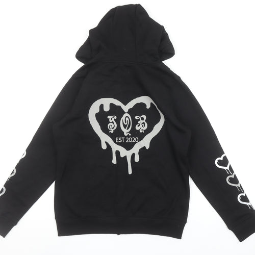 Primark Cares Women’s Black Full Zip Hoodie Size Small