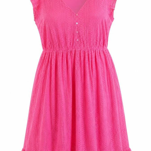 Dunnes Stores Women’s Pink A-Line Sleeveless Knee Length Dress Size 16-18
