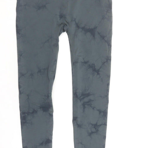 St. Bernard for Dunnes Stores Womens Grey Tie Dye Leggings Size 14 M Stretch Activewear