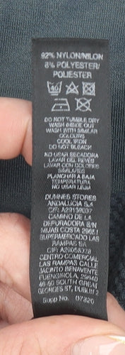 St. Bernard for Dunnes Stores Womens Grey Tie Dye Leggings Size 14 M Stretch Activewear