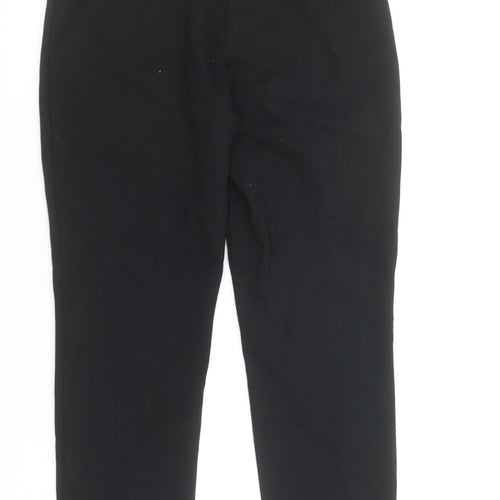 Marks and Spencer Womens Black Size 10 Short Leg Stretch Leggings