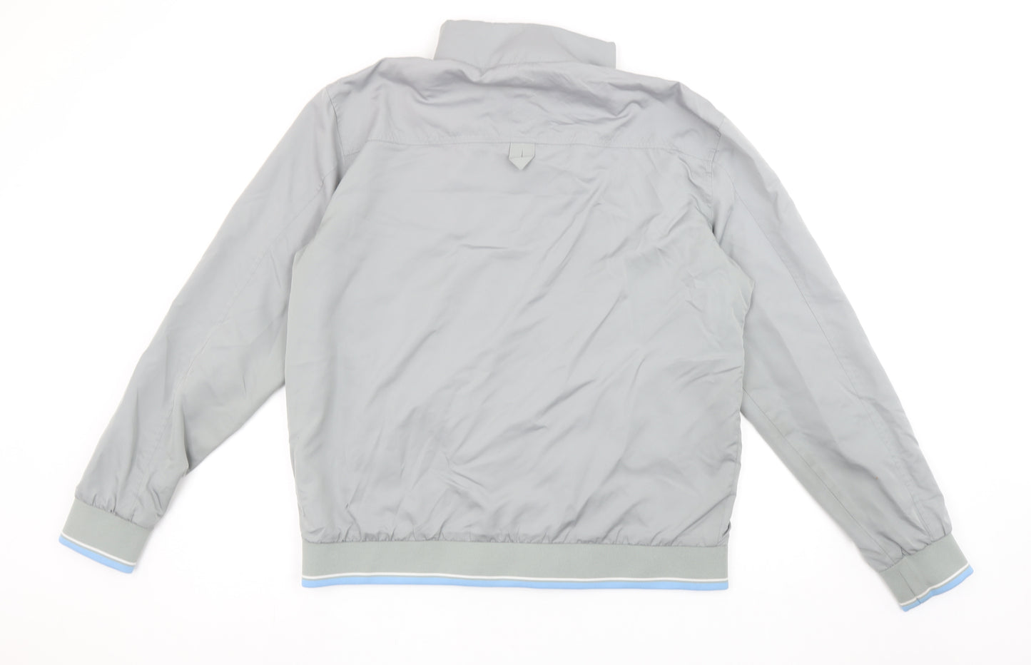 Marks and Spencer Blue Harbour Men's Grey Large Bomber Jacket