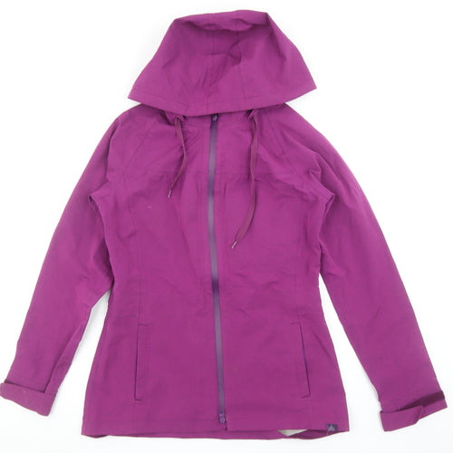 prAna Women's Purple Hooded Waterproof Softshell Jacket Size S