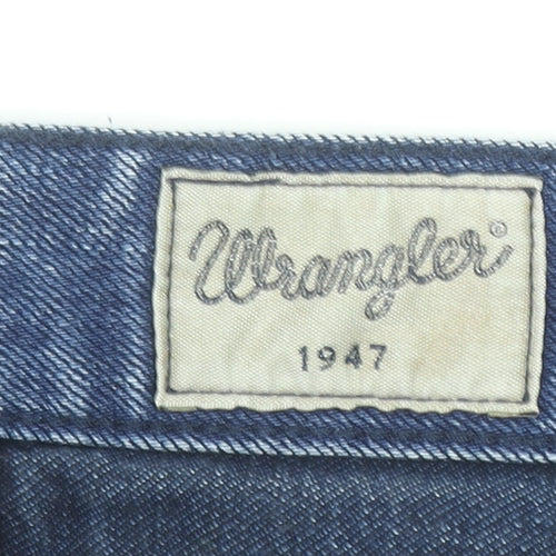 Wrangler Men's Blue 33W 32L Greensboro Straight Denim Jeans