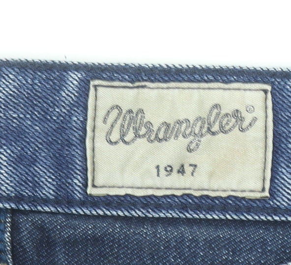 Wrangler Men's Blue 33W 32L Greensboro Straight Denim Jeans