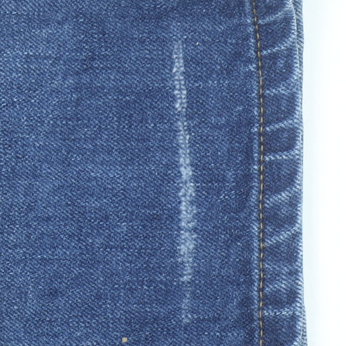 Wrangler Men's Blue 33W 32L Greensboro Straight Denim Jeans