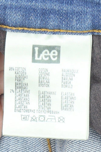 Lee Men's Blue Daren Regular Fit Straight Leg Jeans W32 L32