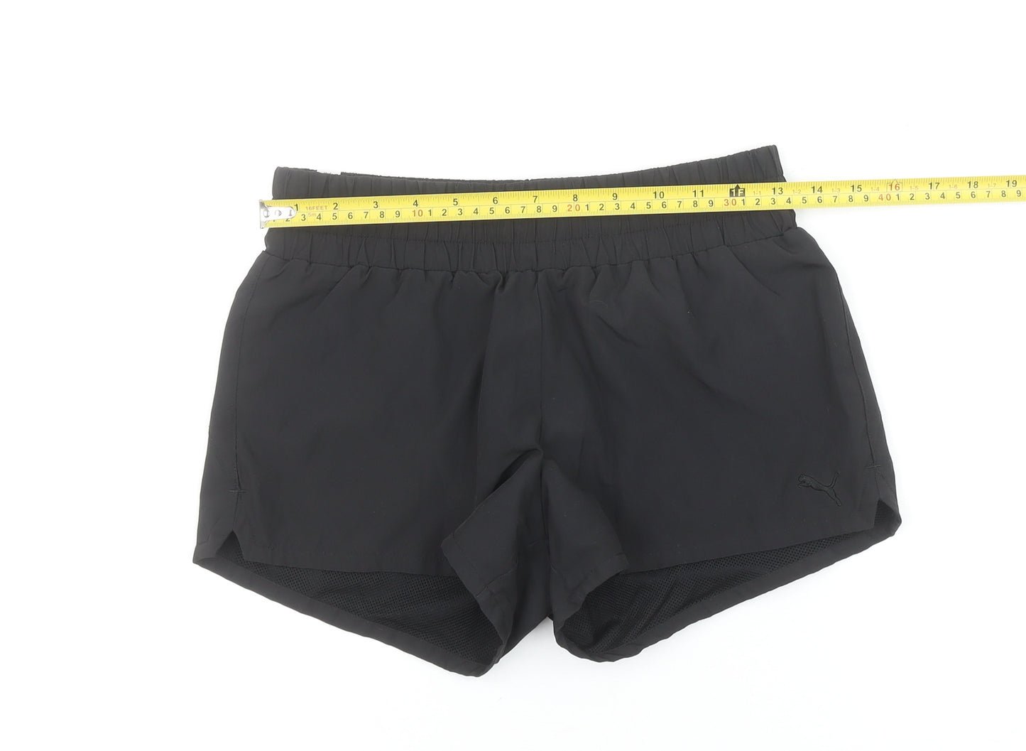 Puma Women's Black Size 8 Running Gym Activewear Shorts