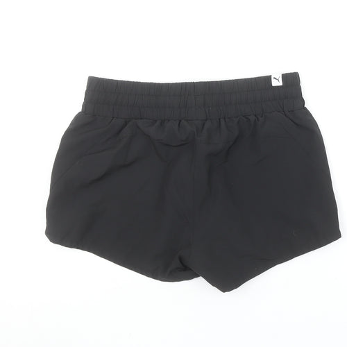 Puma Women's Black Size 8 Running Gym Activewear Shorts