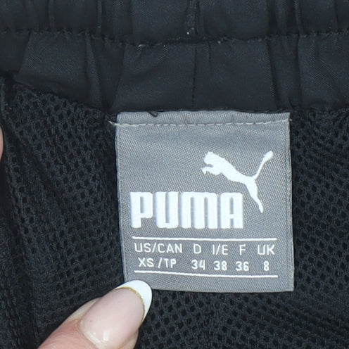 Puma Women's Black Size 8 Running Gym Activewear Shorts