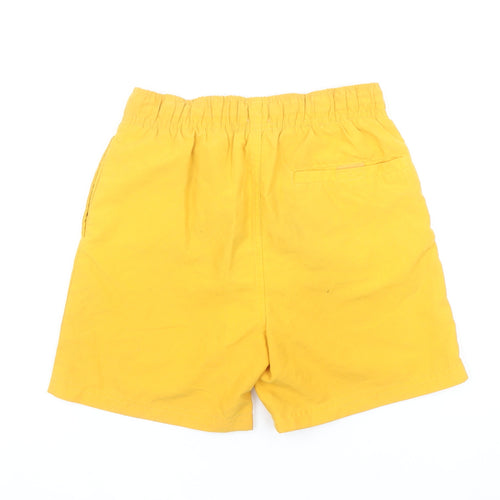 Penguin Boys Yellow Swim Shorts 10-11 Years Elastic Waist Drawstring