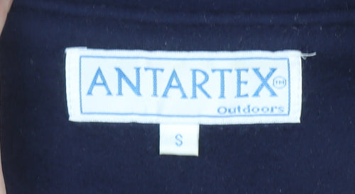 Antartex Womens Yellow Fleece Full Zip Outdoor Jacket Size S