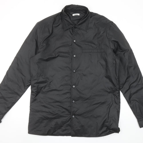 ARNE Men's Black L Polyester Lightweight Basic Jacket