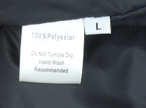 ARNE Men's Black L Polyester Lightweight Basic Jacket