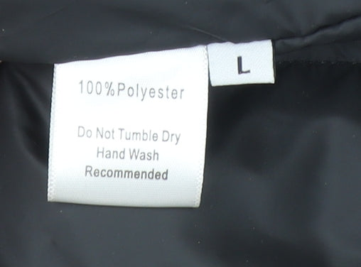 ARNE Men's Black L Polyester Lightweight Basic Jacket