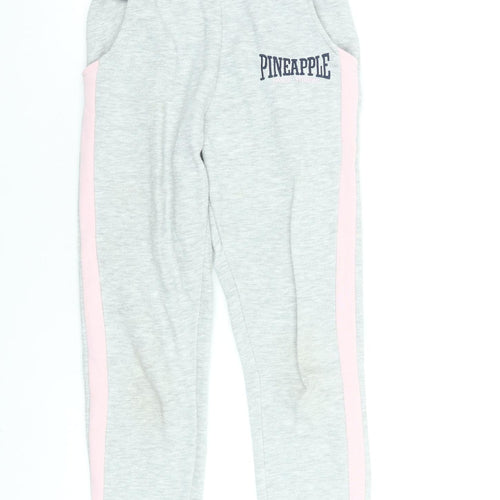 Pineapple Girls Grey Jogger Trousers 9-10 Years Dance Studio Style