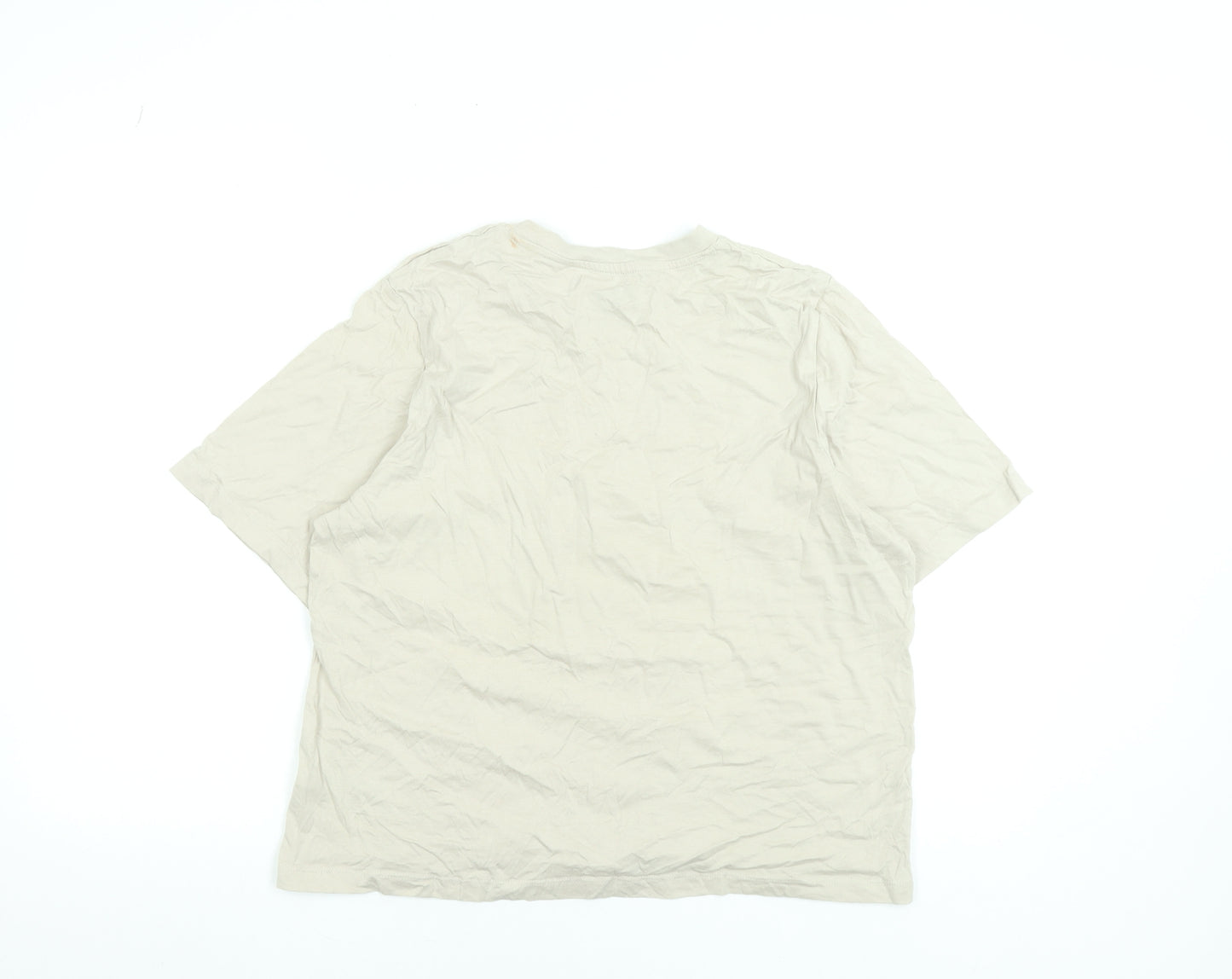 Disney Women’s Beige Lion King Graphic Cotton T-Shirt Size M 12-14